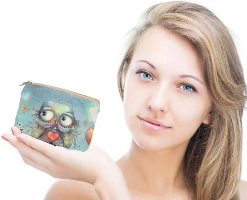 Vista 7 de Monedero para mujer y niña, diseño de monedero