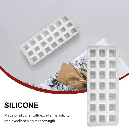 Vista 6 de EXCEART Mahjong and Dice - Juego de 2 moldes de fundición de resina epoxi para hacer joyas, colgantes, accesorios de manualidades, 11.02 x 5.70 x