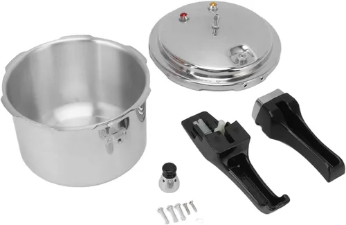 Vista 6 de Olla a presión de aleación de aluminio 3L - Mini olla a presión para estufa de gas