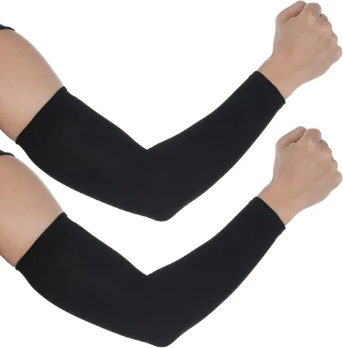Vista 5 de Aster 106 pares de mangas de brazo para hombre mangas de protección UV mangas de compresión para mujer