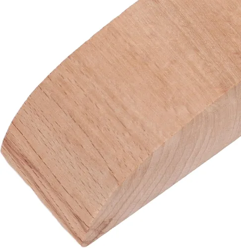 Vista 9 de TOPINCN Soporte para papel de lija de haya, bloques de lijado, herramientas de cuero hechas a mano, bloque de lijado de madera, madera sin terminar