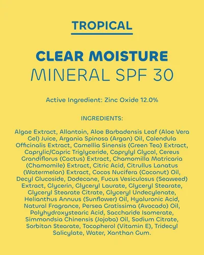 Vista 7 de Seaweed Bath Co. Clear Moisture Mineral SPF 30 Amplio Espectro, 6 oz
