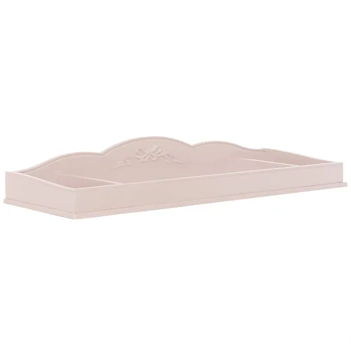 Vista 6 de Evolur Aurora - Cómoda de 54 x 20.3 x 34 pulgadas con bandeja cambiadora, rosa polvoriento Rosa (Dusty Rose)