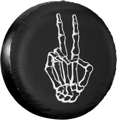 Vista 11 de 70s Groovy Hippie Retro Spare Tire Cover Wheel Protectors Dust-Proof Wheel Tire Cover Fit Trailer, Rv, Sand Many Vehicle 14inch