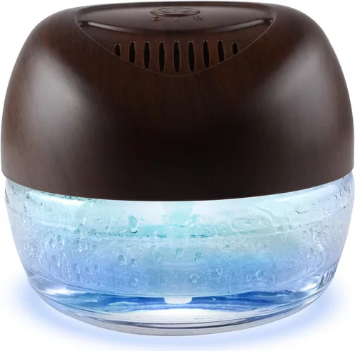 Vista 21 de Limpiador de Aire Lavador de Aire, Difusor de Aromas para Aire Fresco para el Hogar, Oficina, Purificador de Aire con Luz Nocturna (Negro)