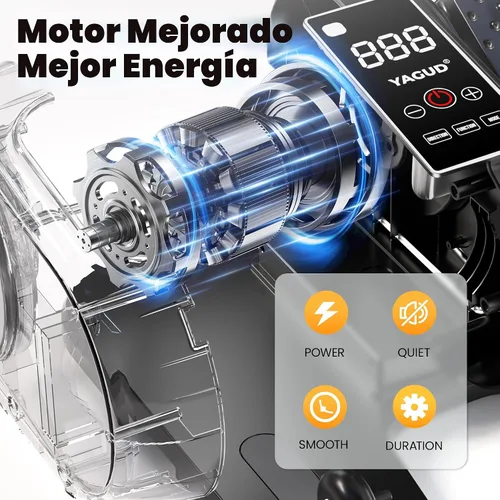 Vista 2 de Yagud Máquina Elíptica Bajo el Escritorio, Ejercitador de Piernas Elíptico Como se Ve en la TV para Personas Mayores con Control Remoto, Pedal