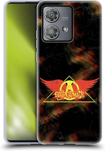 Vista 51 de Head Case Designs Officially Licensed Aerosmith Back in The Saddle Again Classics Gel Case [Military Grade Protection] Compatible with Moto E7
