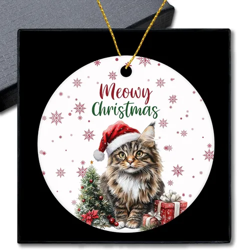Vista 15 de Shiba Inu Gifts - Adornos navideños de cerámica para árbol y auto