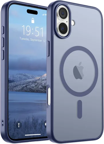 Vista 46 de SUPFINE Funda magnética para iPhone SE 2022 (3ª)/2020 (2ª), iPhone 8 (compatible con MagSafe) (protección contra caídas de grado militar), funda