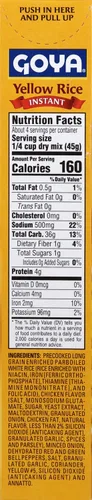 Vista 3 de Goya Foods - Arroz amarillo instantáneo, estilo español, 6 onzas (paquete de 24)