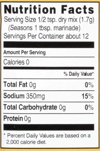 Vista 3 de McCormick Grill Mate MONTREAL Steak Marinade 0.71 oz (15 paquetes)