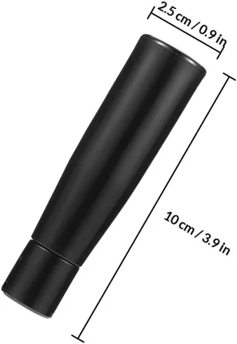 Vista 2 de 2 unids negro plegable torno giratorio manivela mango 20X63Mm M6 hilo resistente máquina giratoria agarre para equipos industriales