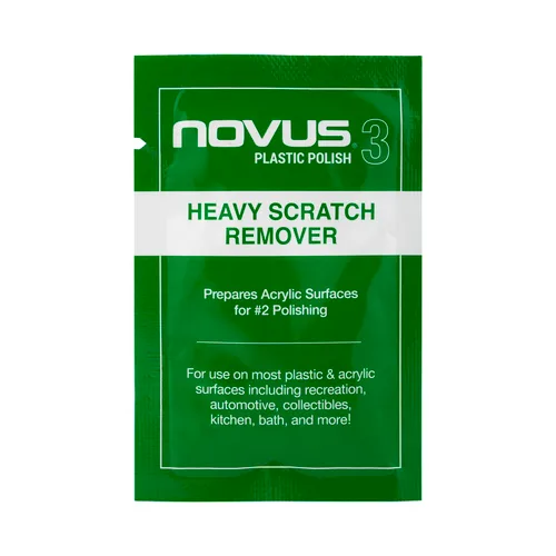 Vista 11 de Novus 7022 Plastic Clean & Shine #1 1 paquete de tamaño de muestra