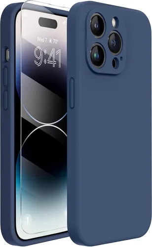 Vista 53 de Miracase Funda ultradelgada diseñada para iPhone SE 2022 (3ª generación)/iPhone SE 2020 (2ª generación)/iPhone 7/iPhone 8 con protector de pantalla