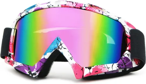 Vista 13 de Gafas de motocross para motocicleta, ATV, motocross, equitación, todoterreno, adultos, hombres, mujeres, jóvenes, niños