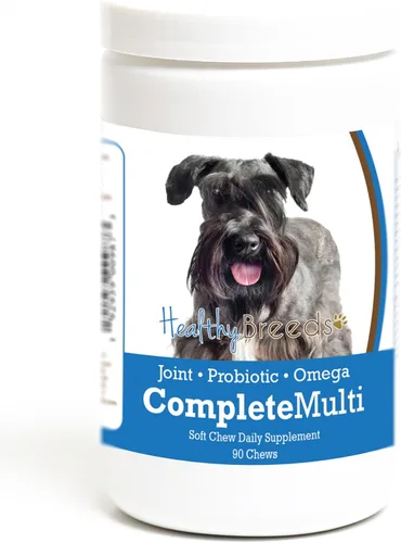 Vista 74 de Healthy Breeds Affenpinscher todo en uno multivitamínico suave masticable 60