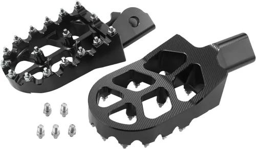 Vista 20 de Motrcycle Estriberas para YZ125 YZ250 YZ65 YZ85 YZ250F YZ426F YZ450F YZ125X YZ250X YZ450FX WR250F WR400F WR426F Dirt Bike