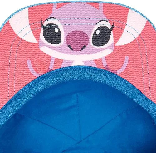 Vista 4 de Disney Sombrero de puntada y ángel para niña, color azul