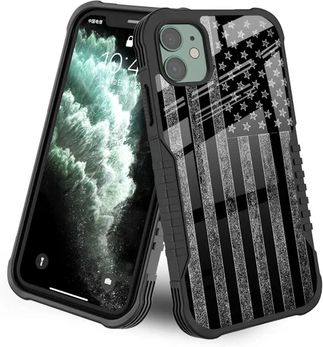 Vista 49 de Funda compatible con iPhone 11 [parachoques a prueba de golpes] [antiarañazos] [antideslizante] cubierta de protección resistente para hombres