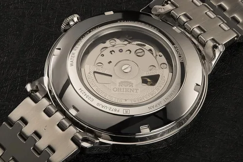 Vista 5 de Orient Classic reloj automático de plata para hombre RA-AC0J04S10B