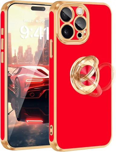 Vista 10 de Fingic Funda para iPhone 11, Funda para iPhone 11 con Soporte de Anillo [Soporte de Anillo Giratorio de 360° Base Magnética]