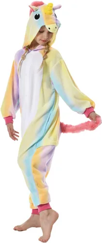 Vista 3 de GONAAP Unisex Animal Onesie Pajamas Kids One Piece Cosplay Outfits Costumes For Girls Costumes