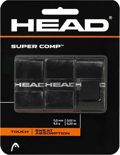Vista 2 de HEAD Contour Cushion Pro Tennis Racket Replacement Grip - High-Tack, Perforated, Moisture Absorption