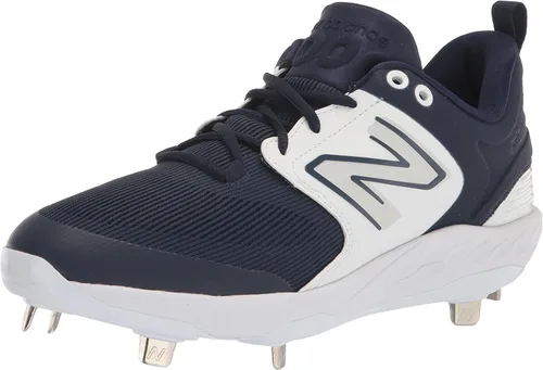 Vista 17 de New Balance - Zapatos de béisbol de metal Fresh Foam X 3000 V6 para hombre Negro/Negro