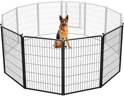 Vista 76 de FXW Rollick - Corralito para perros para patio, campamento con casa rodante, patentado, 24 pulgadas, 2 paneles Fácil instalación, resistente