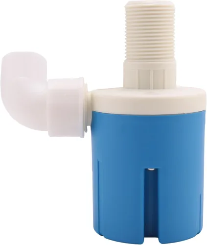 Vista 2 de 1 juego de mini válvula de flotador de bola de apagado automático completamente automático, controlador de nivel de agua, azul