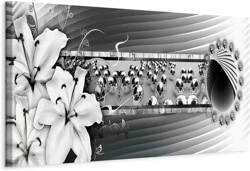 Vista 41 de artgeist Lienzo decorativo para pared, abstracto, 35 x 12 pulgadas, 1 unidad, decoración del hogar, cuadro estirado, pintura fotográfica, imagen