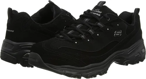 Vista 12 de Skechers D'Lites - Tenis de espuma viscoelástica con cordones para mujer
