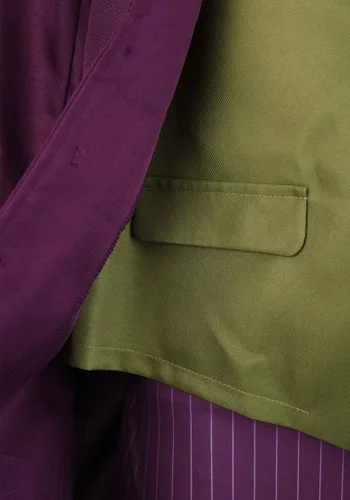 Vista 7 de Disfraz de Joker de Dark Knight para hombre Multicolor
