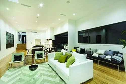 Vista 2 de Juno Lighting Group 604W-WH 604 WWH - Luz descendente súper pendiente de 6 pulgadas, 90 vatios, color blanco