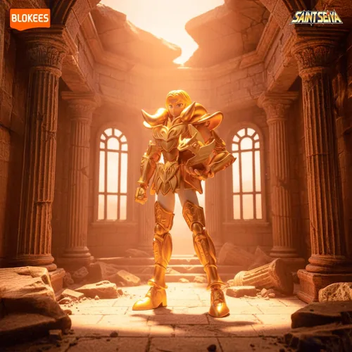 Vista 2 de BLOKEES Saint Seiya ChampionClass-Aries Mu