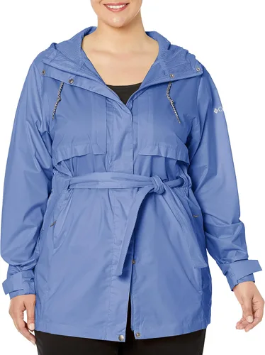 Vista 24 de Columbia Pardon My Trench - Chaqueta impermeable para mujer Fósil antiguo