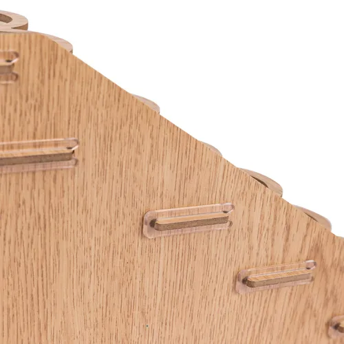 Vista 5 de Amazon Basics Estante organizador de pinceles y pintura para manualidades, con capacidad para hasta 60 botellas (52 1 pulgadas y 8 1.47 pulgadas)