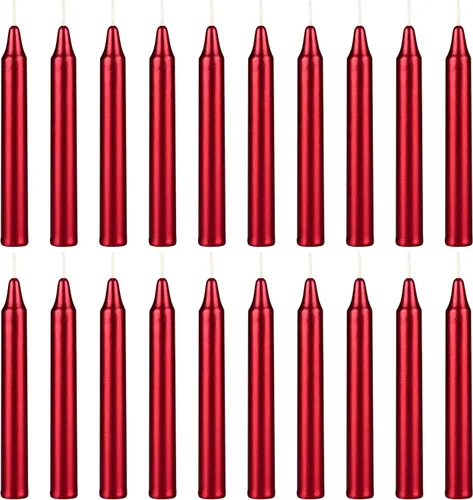 Vista 50 de Mega Candles Mini vela de hechizo con carillón cónico, 20 unidades, 4 x 1/2 Surtido