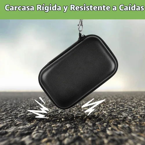 Vista 5 de Funda para disco duro externo LaCie Rugged Mini 1TB/2TB/4TB/5TB/Thunderbolt Negro