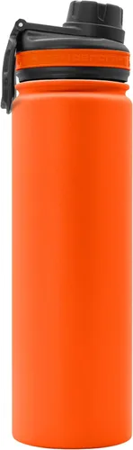 Vista 13 de Tempercraft Botella deportiva aislada al vacío de 22 onzas, opciones personalizadas grabadas con láser, acero inoxidable, doble pared, boca ancha