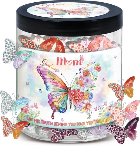 Vista 31 de Tarro de afirmación Bestie: 60 tarjetas de rompecabezas, regalo de amistad para mujeres, regalo de cumpleaños para mejor amiga para ella, tarro