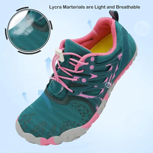 Vista 5 de L-RUN Zapatos de agua atléticos para senderismo para hombre y mujer