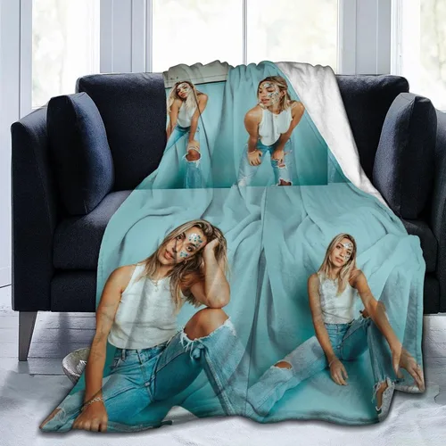 Vista 21 de HooSo Manta Personalizada para Cama con Fotos y Texto, Mantas Personalizadas con Collage de Fotos para Regalo de Cumpleaños Familiar y Boda, Collage
