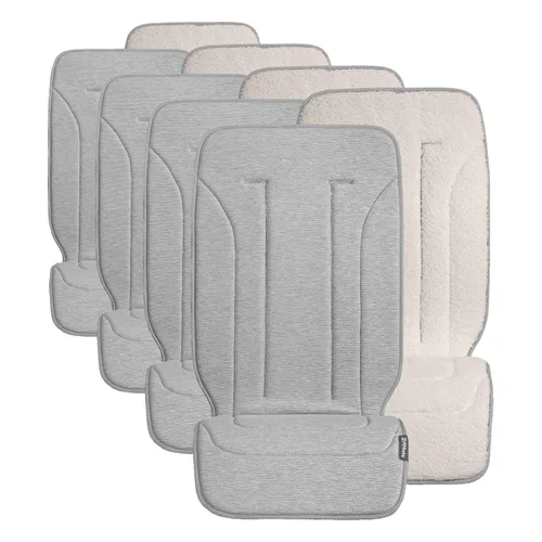 Vista 7 de UPPAbaby - Forro reversible para asiento, resistente al agua y cómodo, Alice