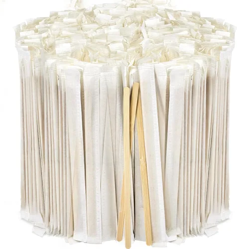 Vista 11 de 1000 unidades de palitos de café de bambú envueltos individualmente – Palitos para remover café de 5.5 pulgadas, palitos para remover para la barra