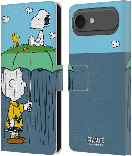 Vista 219 de Head Case Designs Peanuts Charlie & Woodstock Nap Halfs and Laughs - Funda de piel tipo cartera con licencia oficial compatible con Apple iPhone 11
