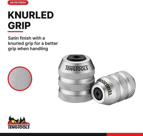 Vista 3 de Teng Tools 1/4 Drive Tap Chuck Tap Sockets M5 - M12 Métrico - M140072