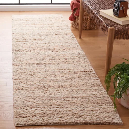Vista 16 de SAFAVIEH Casablanca Shag Collection - Alfombra decorativa, 2 pies 3 pulgadas x 5 pies, turquesa y marfil, lana maciza hecha a mano, ideal para sala