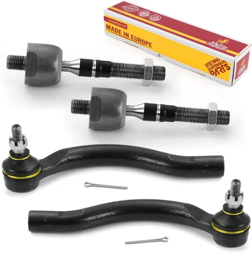 Vista 74 de Metrix Premium Chassis Parts - Kit de 4 piezas de extremos de barra de acoplamiento frontal exterior e interior compatible con Nissan Pathfinder