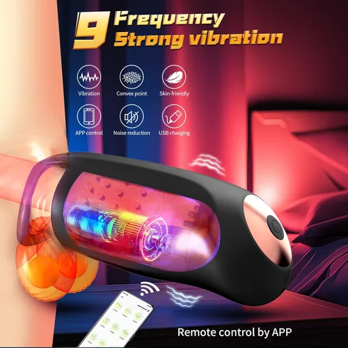 Vista 4 de Masterburbatar automático de bolsillo realista Puzzy masculino auto automático Masterburbatar dispositivos de máquina de tamaño real Masterburbatar